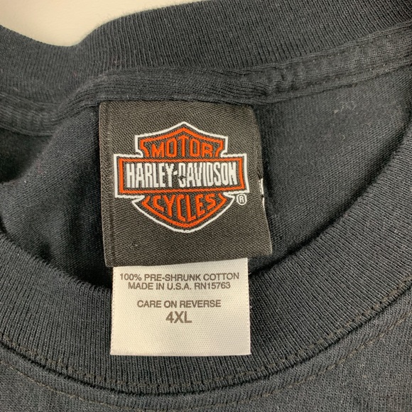 🎉SOLD🎉 Harley Davidson 4XL Mens T Shirt - Picture 7 of 8